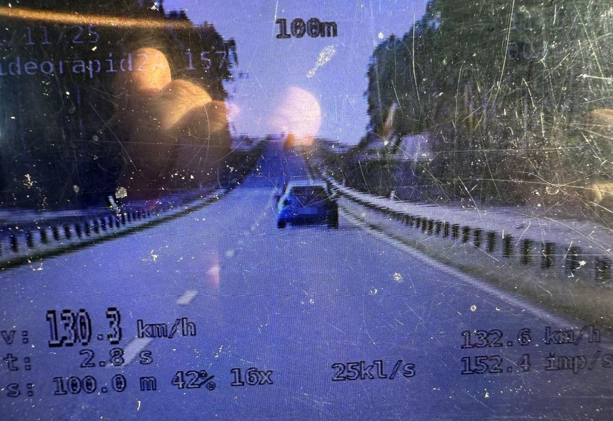 kadr z policyjnego videorejestratora