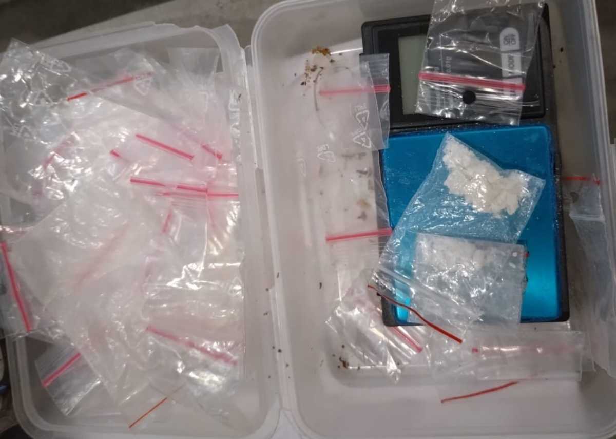 Zabezpieczone narkotyki.