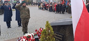 Komendant Powiatowy Policji w Opolu Lubelskim nadkomisarz Jarosław Kurczak