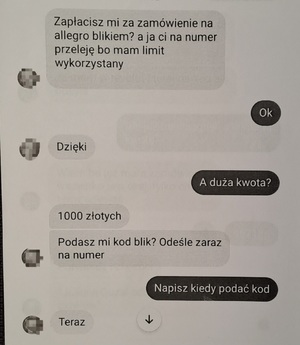 wydruk rozmowy