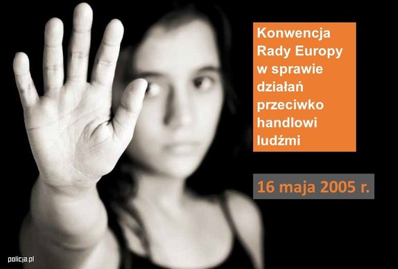 plakat handel ludzmi