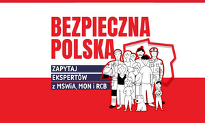 plakat bezpieczna Polska
