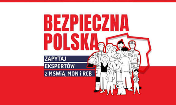 plakat bezpieczna Polska