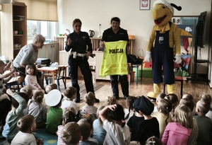 policjantki z dziećmi