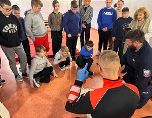 ratownik i policjant