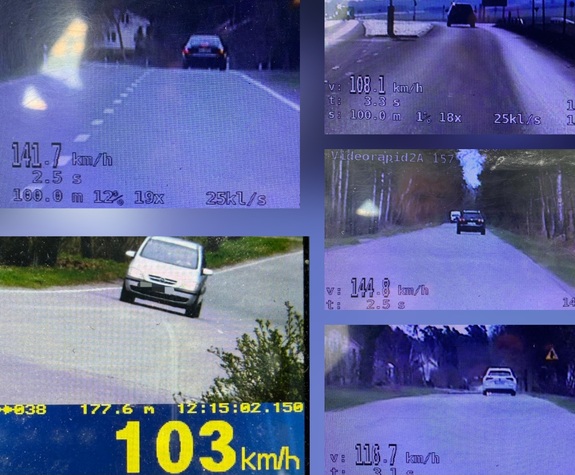 zdjęcia przekroczeń prędkości