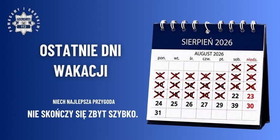 zdjęcie kartki z kalendarza