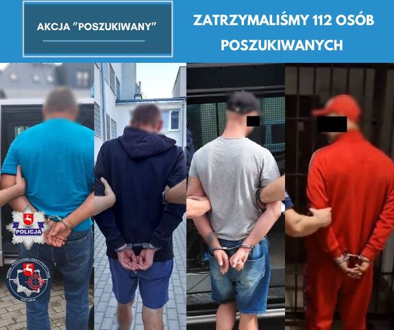 osoby z kajdankami założonymi na ręce
